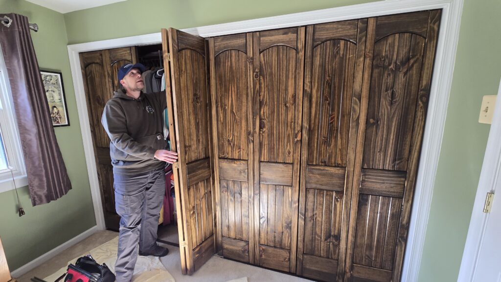 Bifold Closet Door Installation in Glen Rock